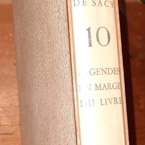 10 légendes en marge du livre - SILVESTRE DE SACY - Image 2