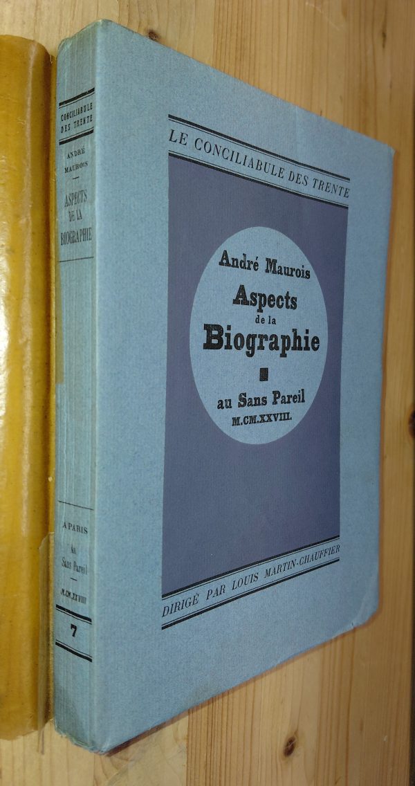 Aspects de la Biographie - André MAUROIS - Image principale