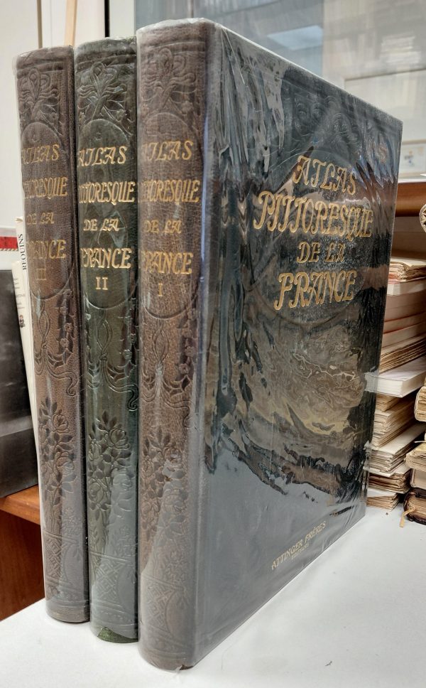 Atlas pittoresque de la France 3/3 tomes - Onésime RECLUS - Image principale