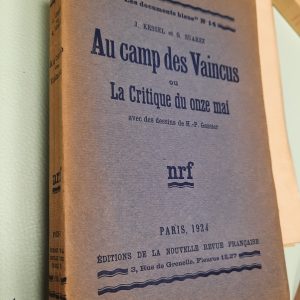 Au camp des vaincus - Joseph Kessel - Image principale