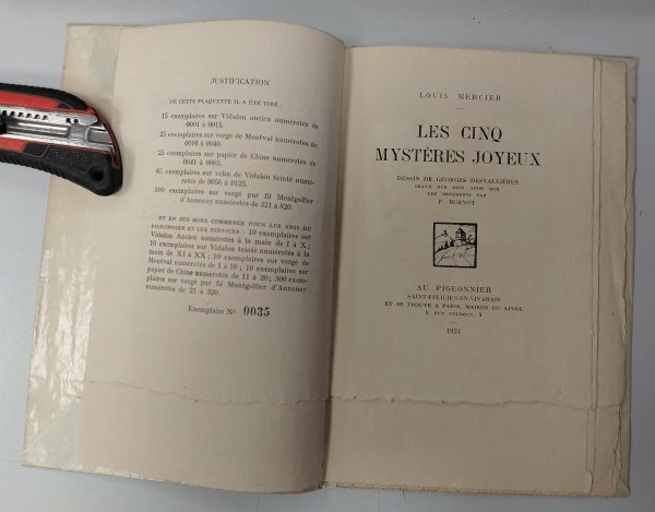 Cinq mystères joyeux - Louis Mercier - Image 3