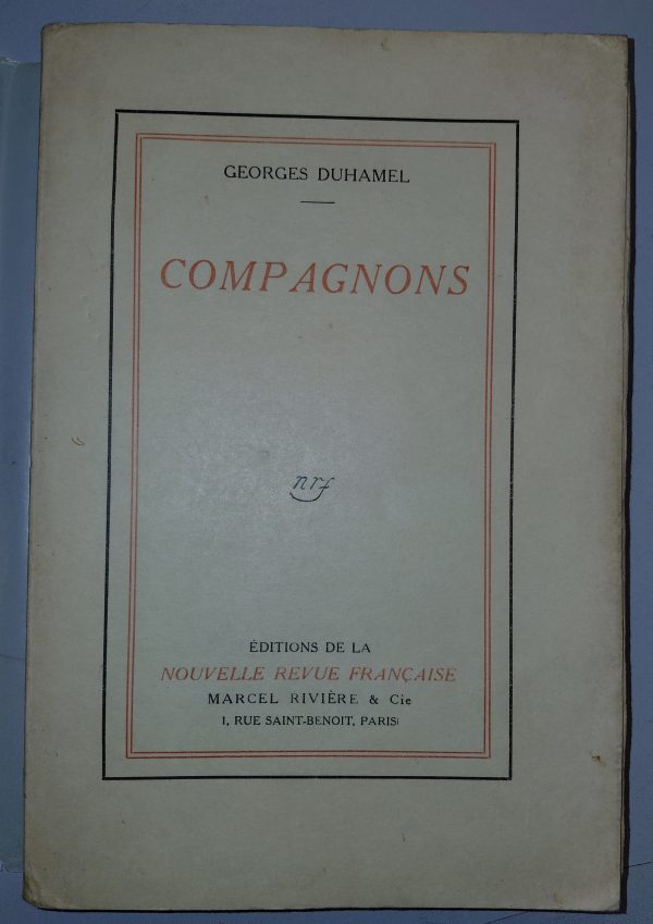 Compagnons - Georges DUHAMEL - Image principale