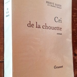 Cri de la chouette - Hervé BAZIN - Image principale