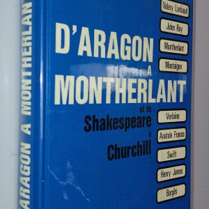 D'Aragon à Montherlant - André MAUROIS - Image principale