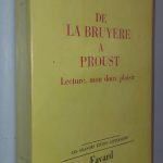De La Bruyere a Proust lecture, Mon Doux Plaisir - André MAUROIS - Image principale