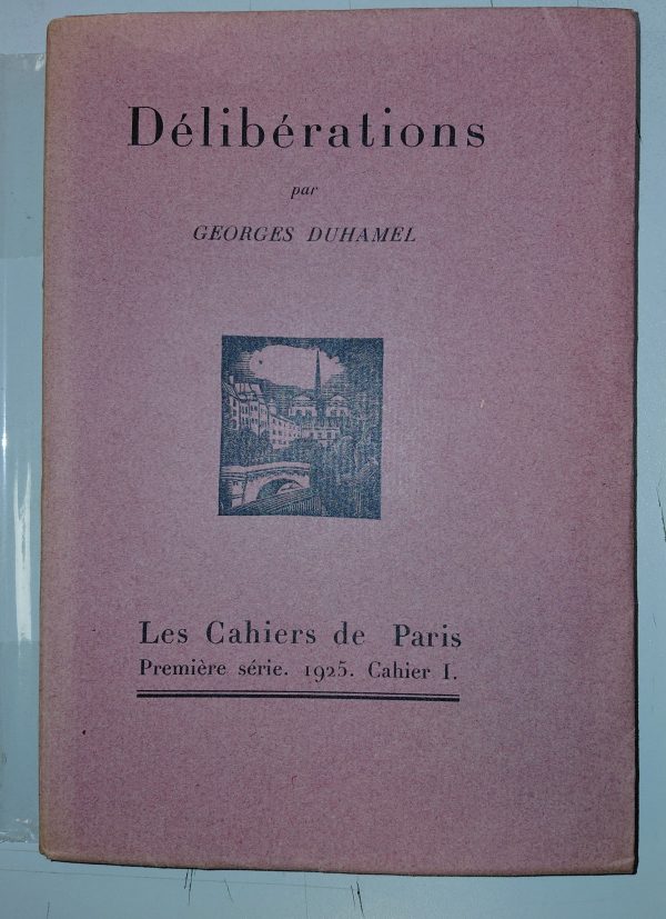 Délibérations - Georges DUHAMEL - Image principale