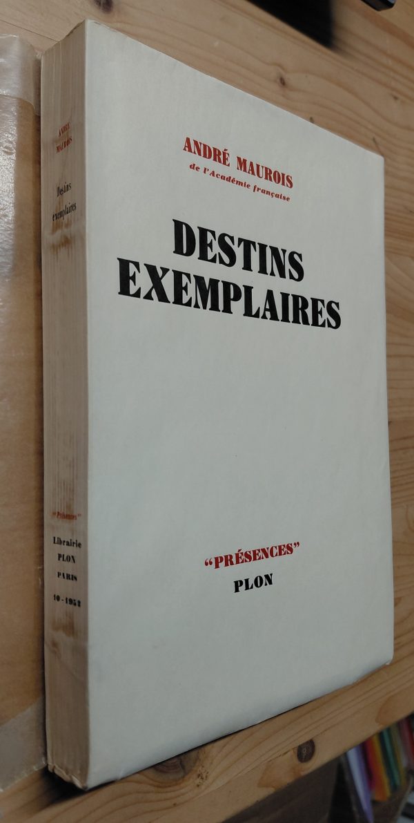 Destins exemplaires - André MAUROIS - Image principale