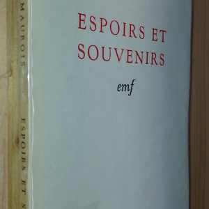 Espoirs et souvenirs (discours) - André MAUROIS - Image principale