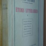 études littéraires II - André MAUROIS - Image principale