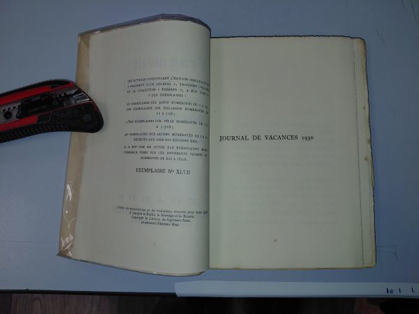 Fragment d'un journal (Relativisme suite) - André MAUROIS - Image 2