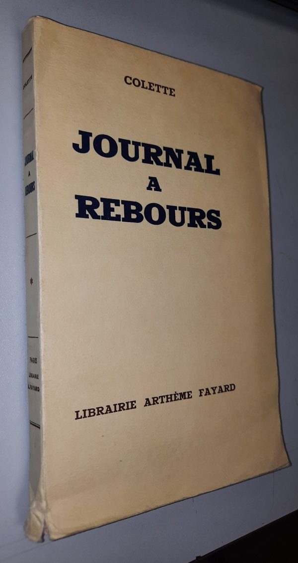 Journal à rebours - Colette - Image principale