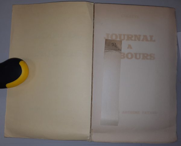 Journal à rebours - Colette - Image 2