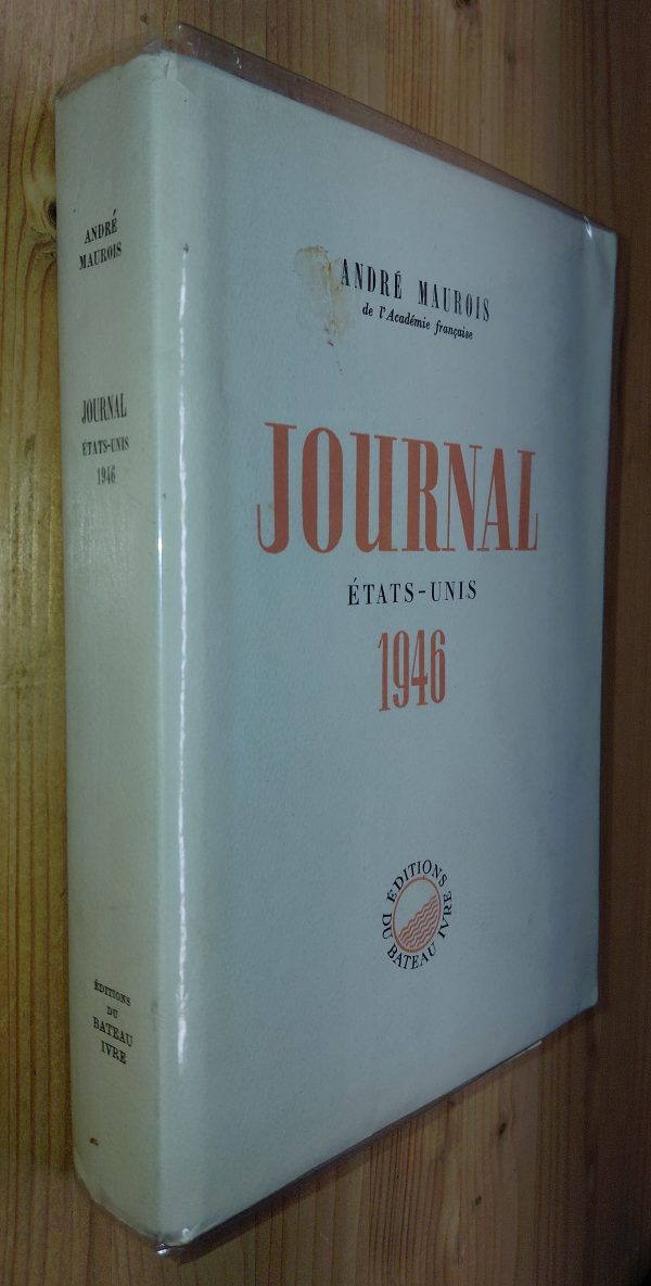 Journal des États-Unis 1946 - André MAUROIS - Image principale