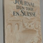 Journal d'un tour en Suisse - maurois - Image principale