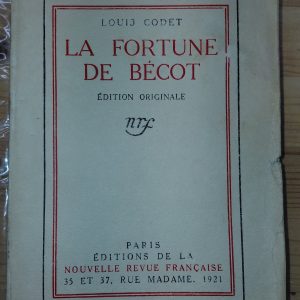 La Fortune de Bécot - Louis CODET - Image principale