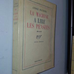 La Machine à lire les pensées - André MAUROIS - Image principale