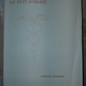La Nuit d'orage - Georges DUHAMEL - Image principale