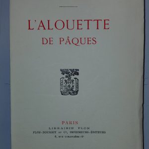 L'Alouette de Pâques - Paul CAZIN - Image principale