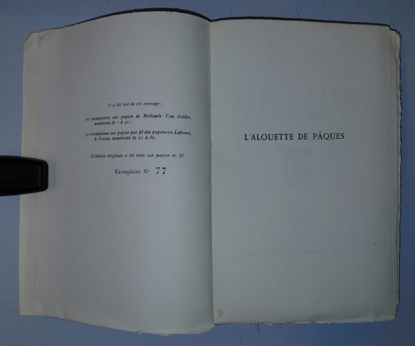 L'Alouette de Pâques - Paul CAZIN - Image 2