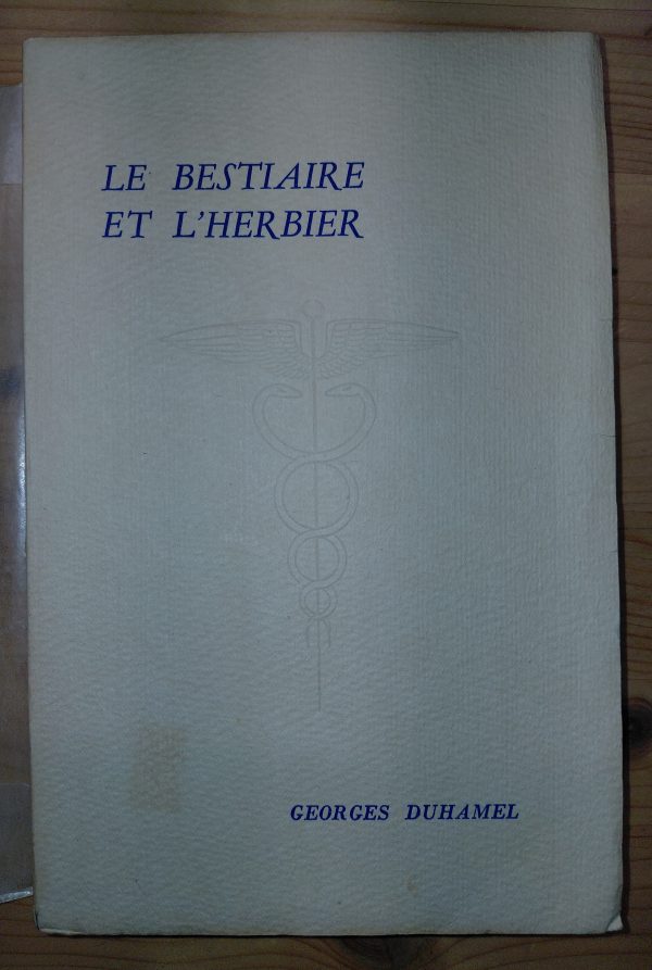 Le Bestiaire et l'Herbier - Georges DUHAMEL - Image principale