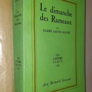Le dimanche des Rameaux - Claire SAINTE-SOLINE - Image principale