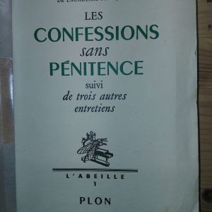 Les Confessions sans pénitence - Georges DUHAMEL - Image principale