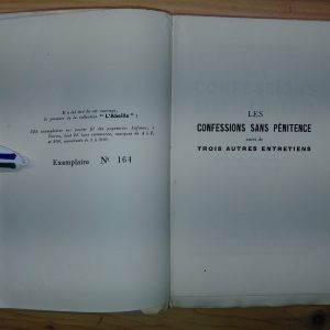 Les Confessions sans pénitence - Georges DUHAMEL - Image 2
