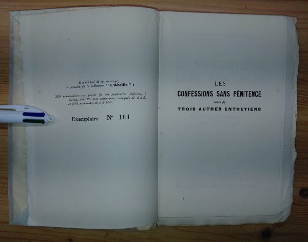 Les Confessions sans pénitence - Georges DUHAMEL - Image 2