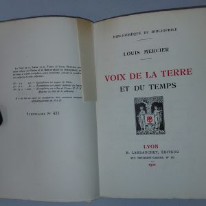 les-voix-de-la-terre-et-du-temps_louis-mercier_reedition_CL-00398_01 Les Voix de la terre et du temps - Louis Mercier - Image 2