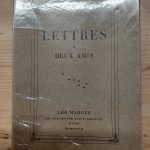 Lettres à deux amis - Louis CODET - Image principale