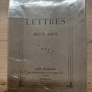 Lettres à deux amis - Louis CODET - Image principale