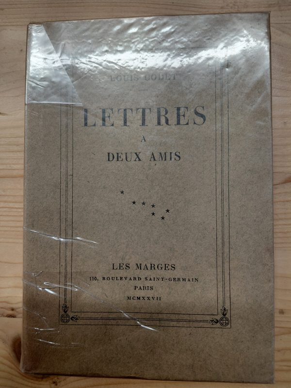 Lettres à deux amis - Louis CODET - Image principale