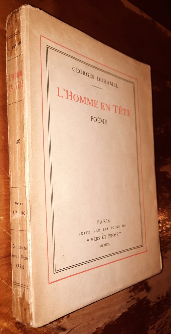 l'homme en tête - Georges DUHAMEL - Image principale