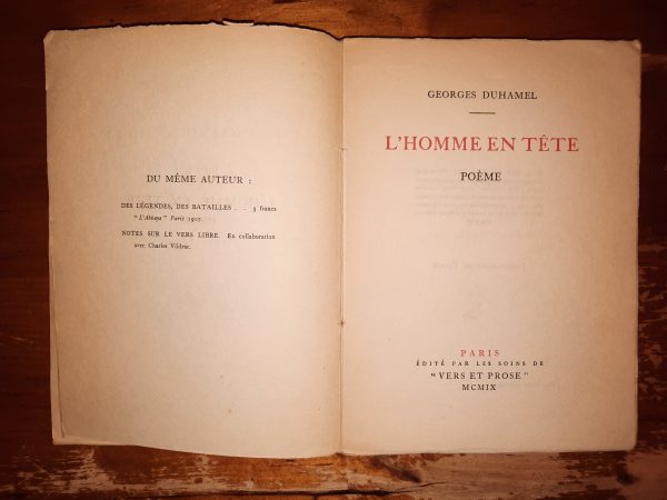 l'homme en tête - Georges DUHAMEL - Image 4