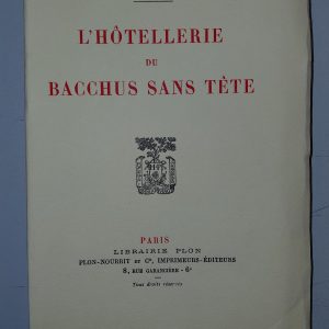 L'Hôtellerie du Bacchus sans tête - Paul Cazin - Image principale