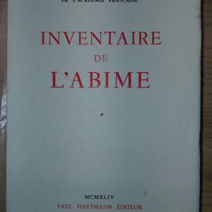Lumières sur ma vie _ Tome 1 Inventaire de l'abîme (1884-1901) - Georges DUHAMEL - Image principale