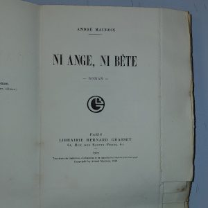Ni Ange, ni Bête - André MAUROIS - Image 2