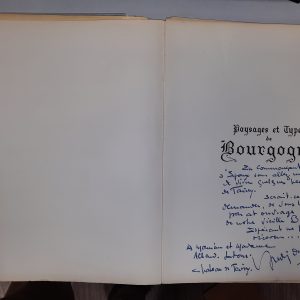 Paysages et Types de Bourgogne‎. 40 lithographies originales de André DULAURENS - Paul Cazin - Image 2