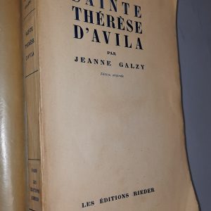 Sainte Thérèse d'Avila - Jeanne Galzy - Image principale