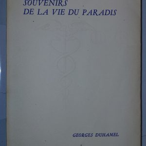 Souvenirs de la vie du Paradis - Georges DUHAMEL - Image principale