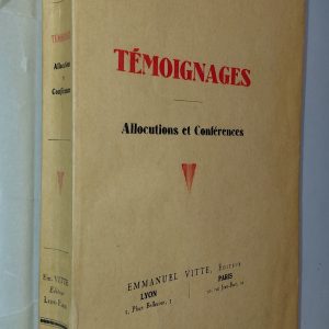 Témoignages. Allocutions et conférences - Louis Mercier - Image principale