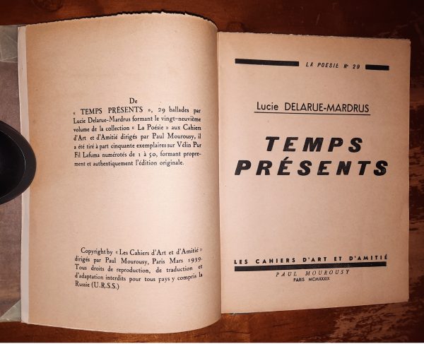 Temps présents - Lucie DELARUE-MARDRUS - Image 3
