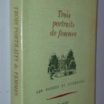 Trois Portraits de femmes - André MAUROIS - Image principale