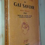 Almanach du gai savoir 1943 - Colette VIVIER - Image principale