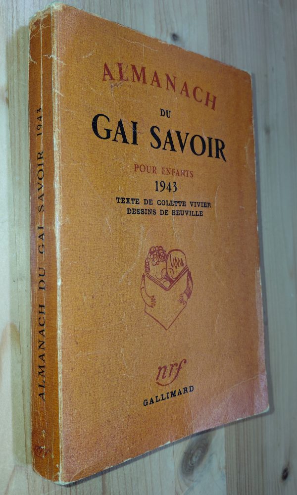 Almanach du gai savoir 1943 - Colette VIVIER - Image principale