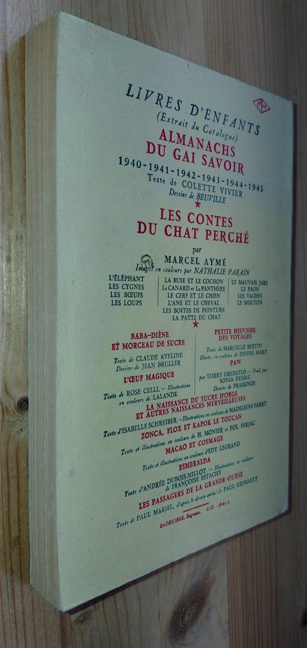 Almanach du gai savoir 1945 - Colette VIVIER - Image 2