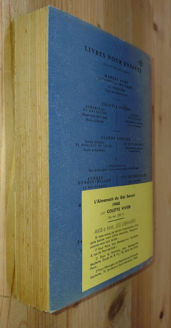Almanach du gai savoir 1948 - Colette VIVIER - Image 2