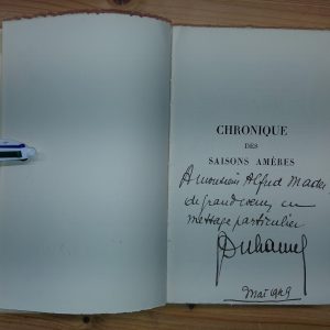 Chronique des saisons amères - Georges DUHAMEL - Image 2