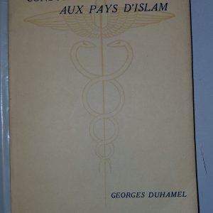 Consultation aux pays d'Islam - Georges DUHAMEL - Image principale