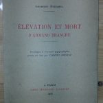 élévation et mort d'Armand BRANCHE - Georges DUHAMEL - Image principale